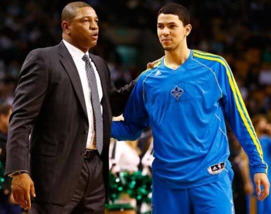 Kristen Rivers husband Doc Rivers and son Austin Rivers.